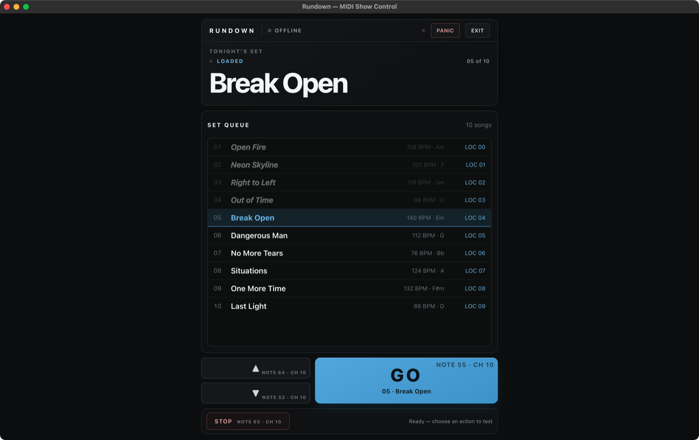 Rundown screenshot